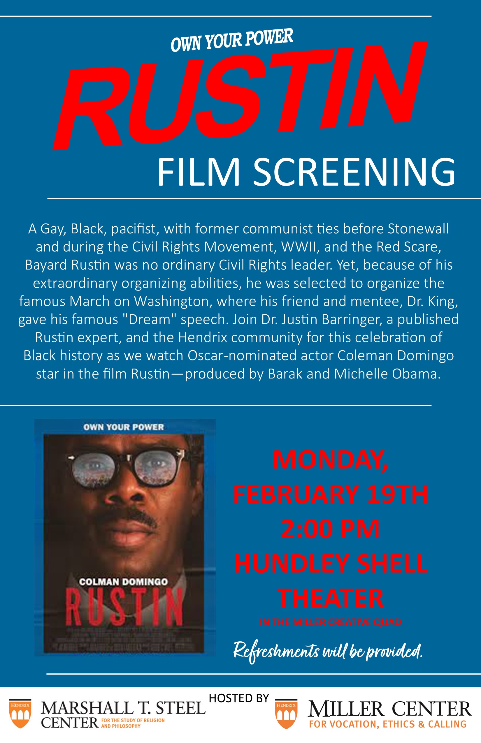 Rustin Film Screening